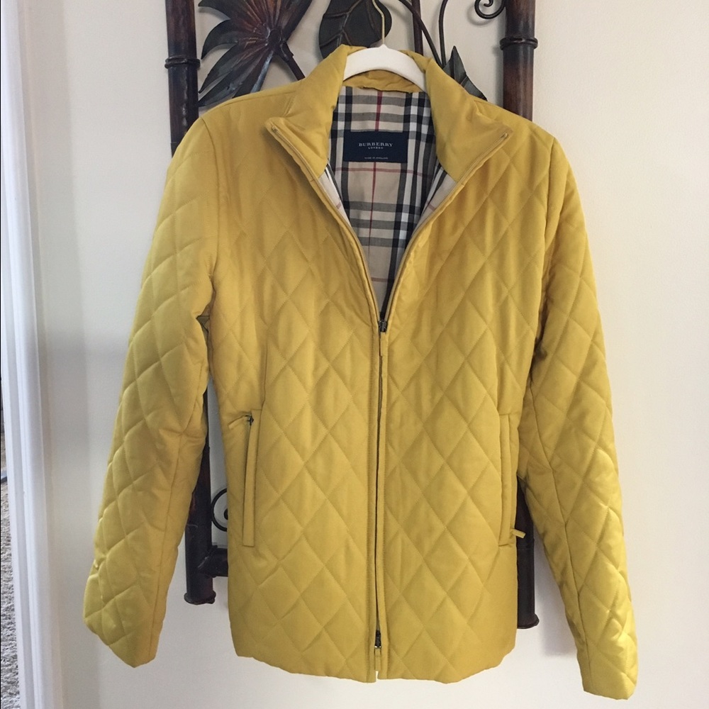 Burberry quilted jacket